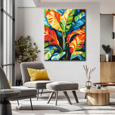 Painting by Numbers Tropical Artificial Plant